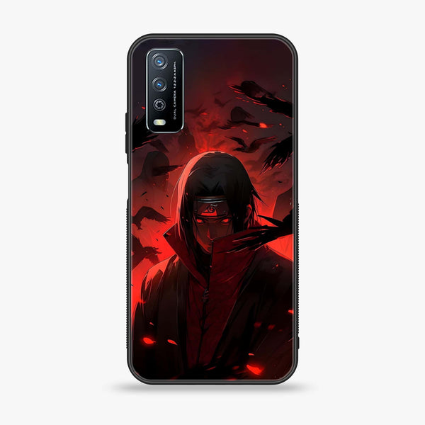 Vivo Y11s - Red Rings -  Premium Printed Metal soft Bumper shock Proof Case