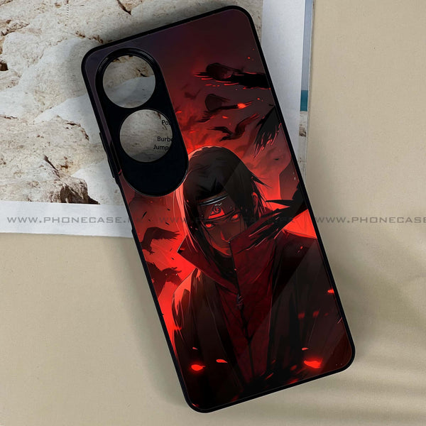 Oppo A60 - Red Rings -  Premium Printed Metal soft Bumper shock Proof Case