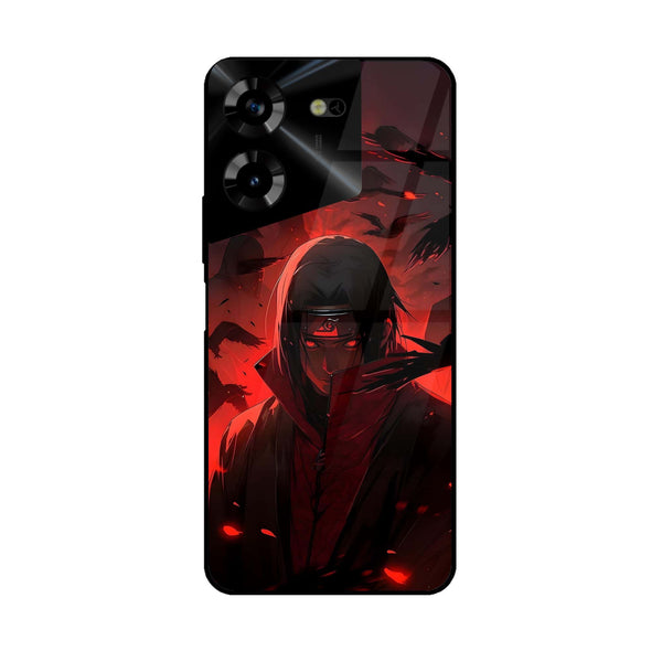 Tecno Pova 5 Pro - Red Rings -  Premium Printed Metal soft Bumper shock Proof Case