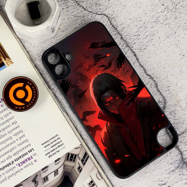 Nothing CMF Phone 1 - Red Rings Itachi - Premium Metal Printed soft Bumper Shock Proof Case