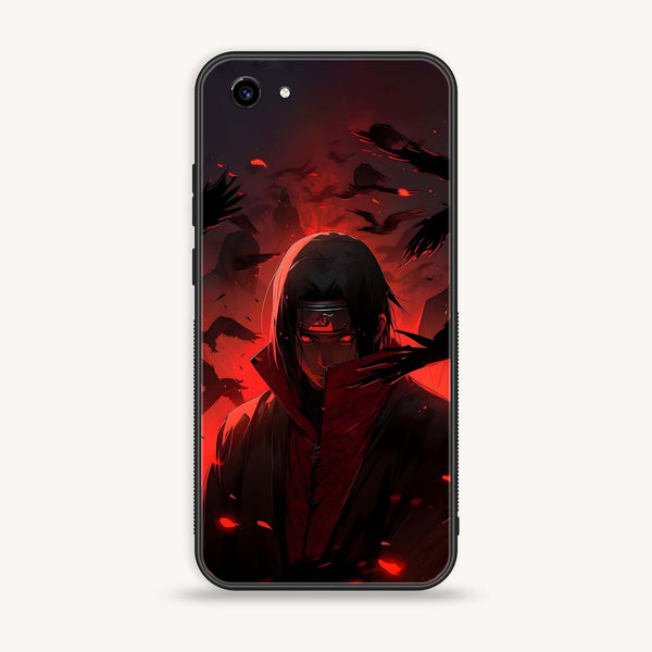 Vivo Y83 - Red Rings Itachi - Premium Printed Glass Case
