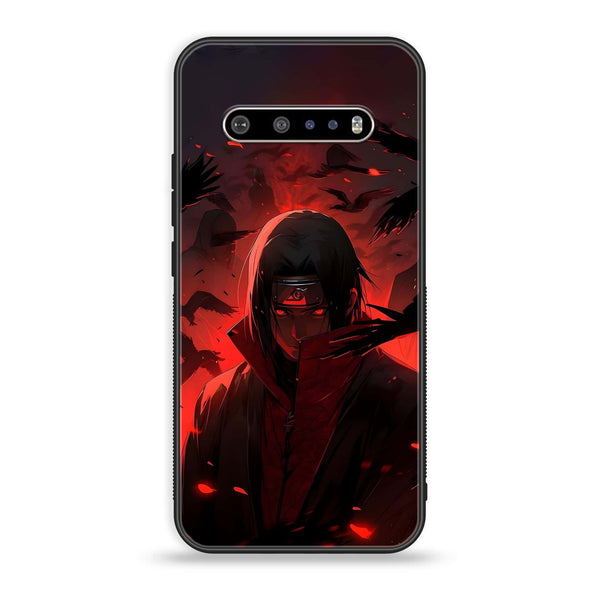 LG V60 - Red Rings Itachi - Premium Printed Glass soft Bumper Shock Proof Case