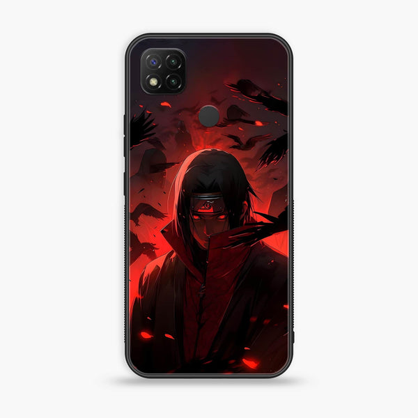 Xiaomi Redmi 9C - Red Rings -  Premium Printed Metal soft Bumper shock Proof Case