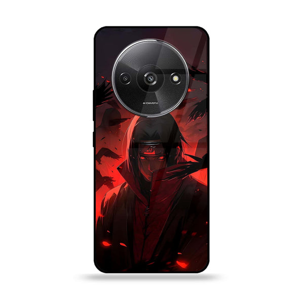 Xiaomi Redmi A3 - Red Rings -  Premium Printed Metal soft Bumper shock Proof Case