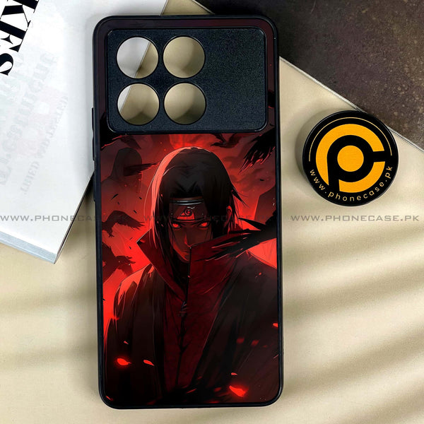 Xiaomi Poco X6 Pro 5G - Red Rings -  Premium Printed Metal soft Bumper shock Proof Case