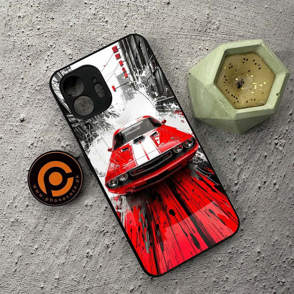 Nothing Phone 2 - Red Muscle Car Thrill - Premium Metal Printed soft Bumper shock Proof Case