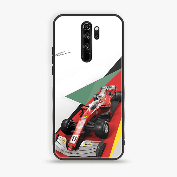 Redmi Note 8 Pro - Formula Design - Premium Printed Glass soft Bumper shock Proof Case CS-32542