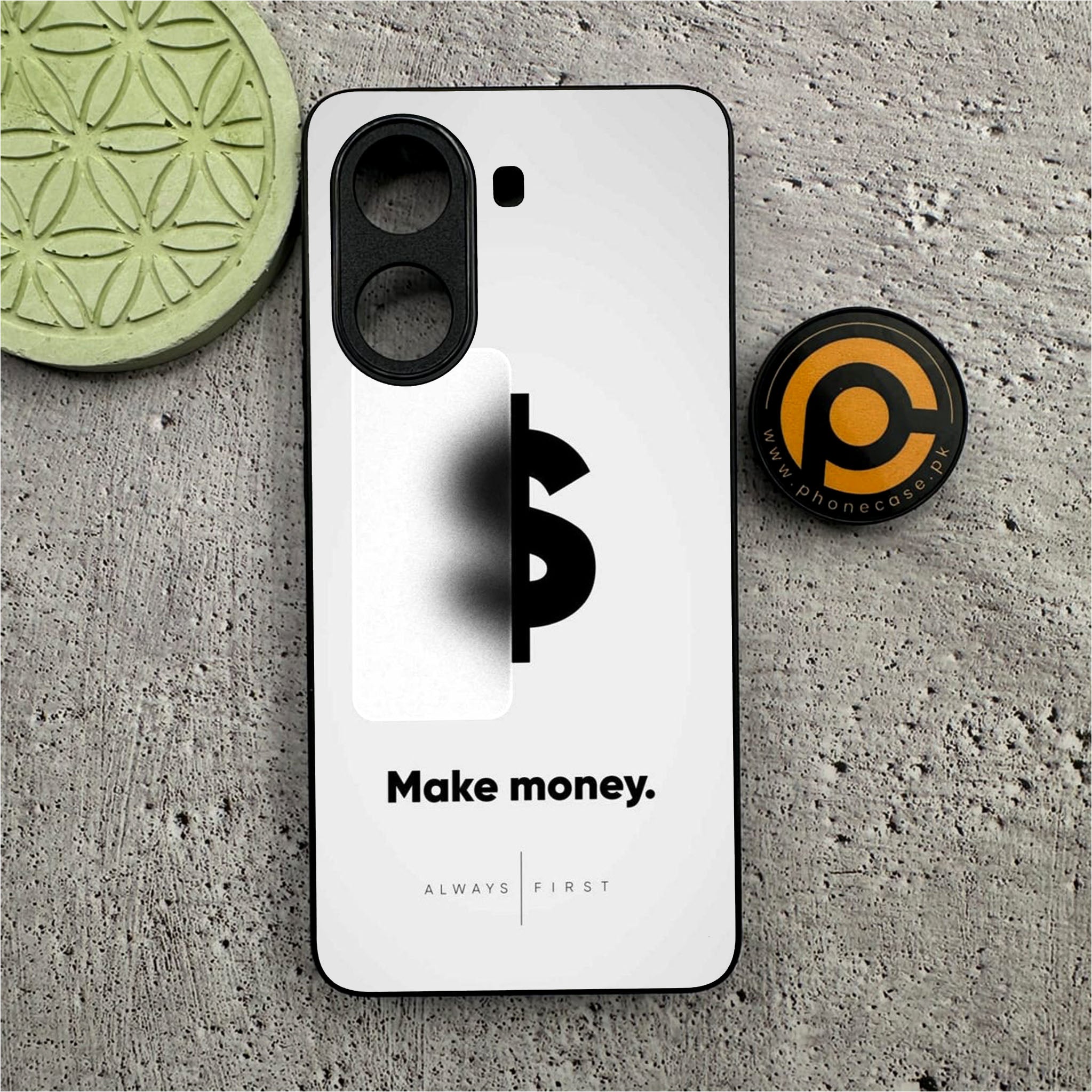Xiaomi Redmi Turbo 4 - Dollar Series - Premium Metal Printed soft Bumper shock Proof Case