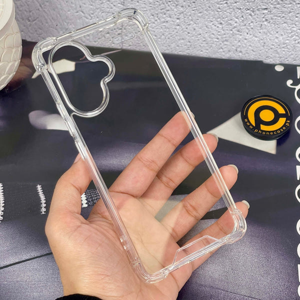 Redmi Note 13 Pro Plus Anti Crash Shock Proof Transparent Case