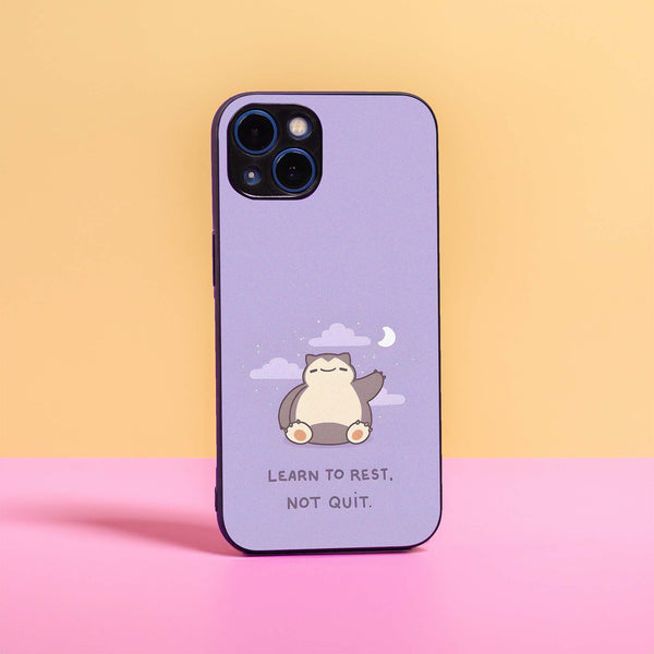 Rest, don't quit - Premium Metal Case All Models