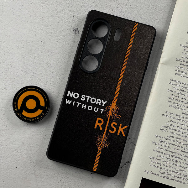 Tecno Camon 40 Pro - The Risk Taker - Premium Metal Printed Soft Bumper Shockproof Case CS-39654 CS-42562  CS-40745 CS-40910 CS-41579