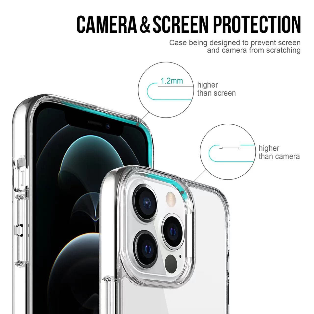 iPhone 15 Pro Max Ultra Clear Air Armor series Case