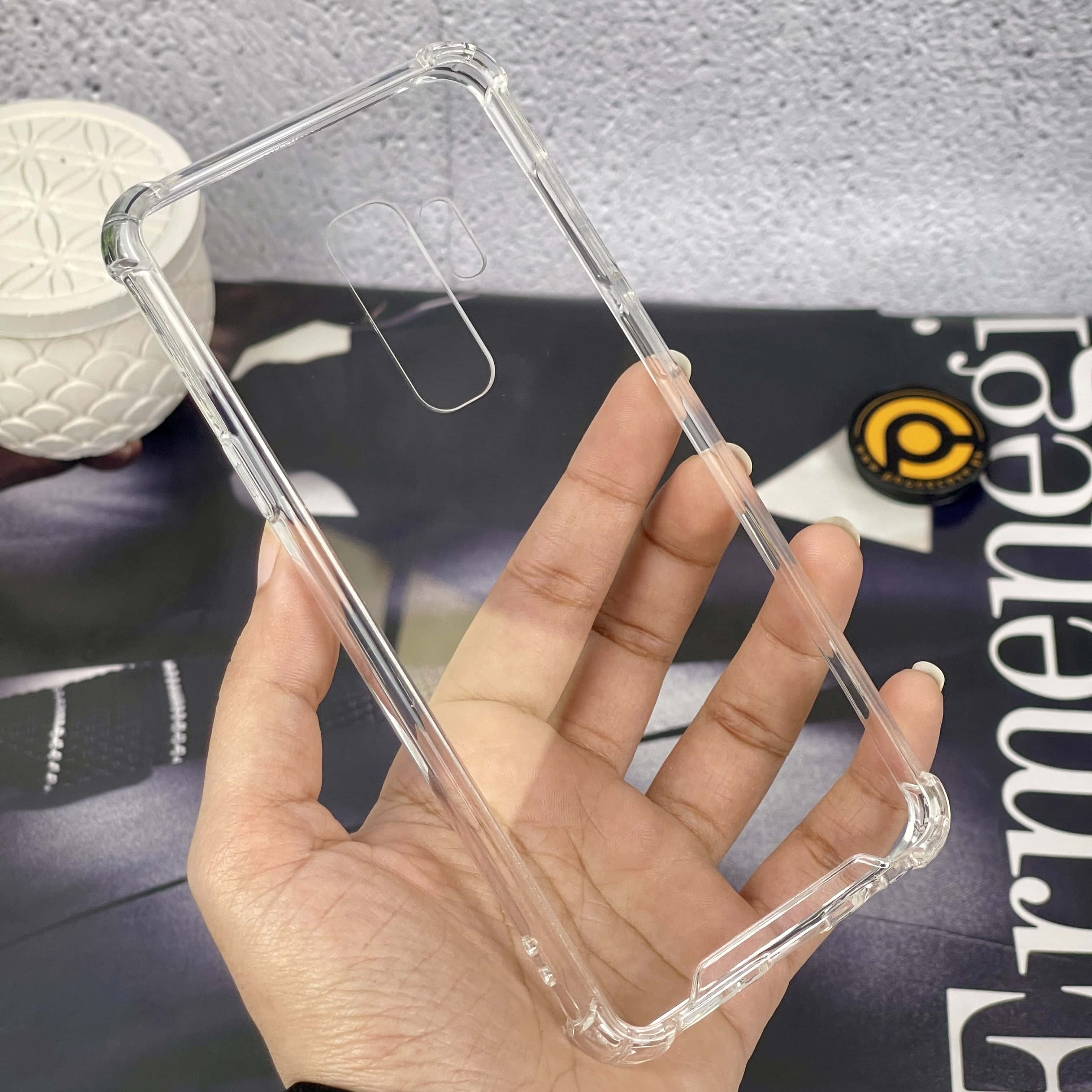 Galaxy S9 Plus Anti Crash Shock Proof Transparent Case