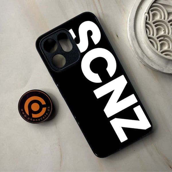 Oppo Reno 14F - SCNZ  - Premium Metal Printed Soft Bumper Shockproof Case