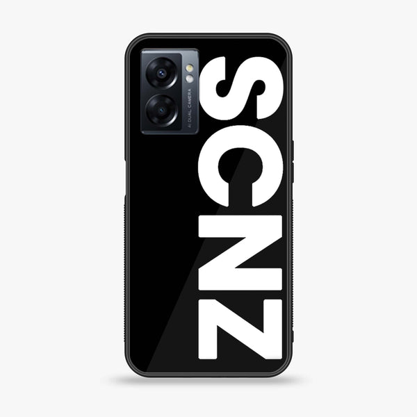 Oppo A77 4G - SCNZ -  Premium Printed Metal soft Bumper shock Proof Case