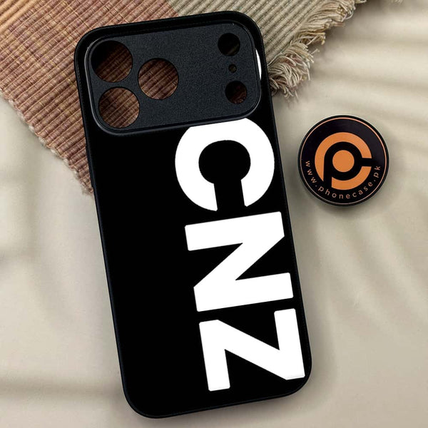 iPhone 17 Pro Max - SCNZ - Premium Metal Printed soft Bumper shock Proof Case