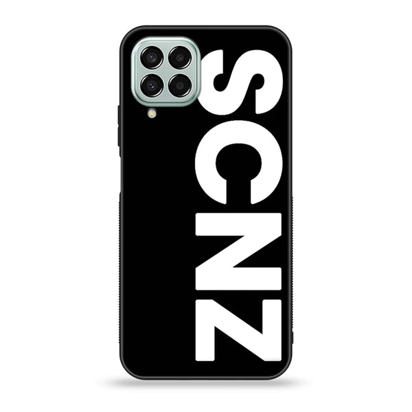 Samsung Galaxy M33 - SCNZ - Premium Printed Glass soft Bumper Shock Proof Case
