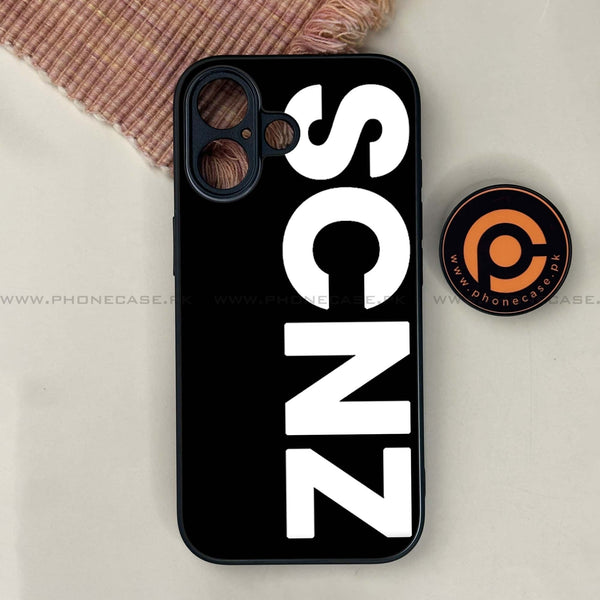 iPhone 17 -   SCNZ - Premium Metal Printed soft Bumper shock Proof Case