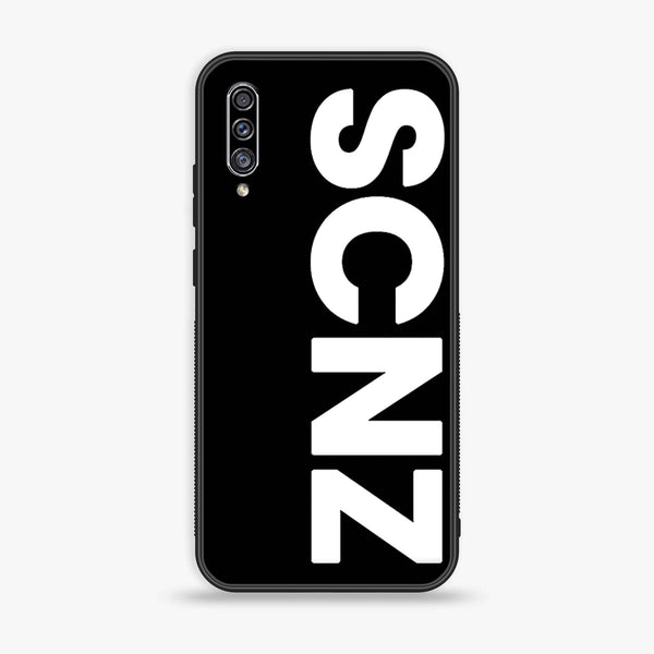 Galaxy A50 - SCNZ - Premium Printed Glass soft Bumper shock Proof Case