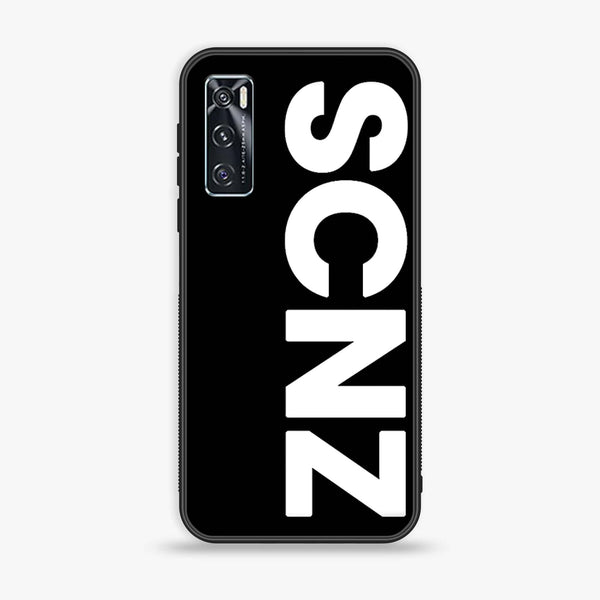 Vivo V20 SE - SCNZ - Premium Printed Glass soft Bumper Shock Proof Case
