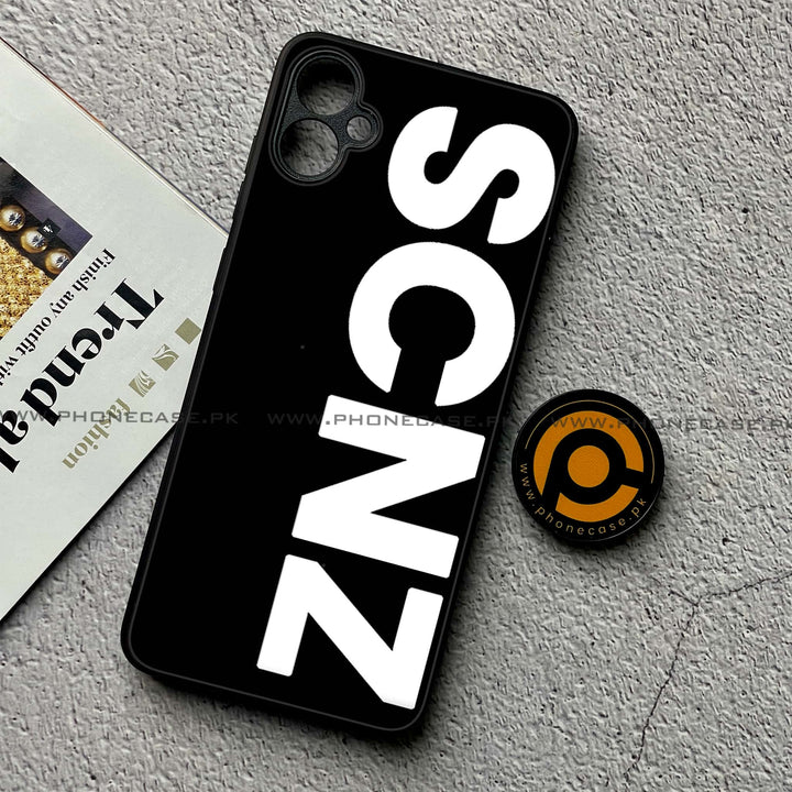 Samsung Galaxy A05 - SCNZ - Premium Metal Printed soft Bumper shock Proof Case CS-46919