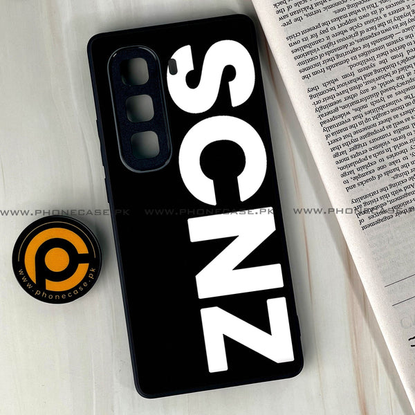 Tecno Spark 40 Pro Plus - SCNZ - Premium Metal Printed soft Bumper shock Proof Case CS-46314