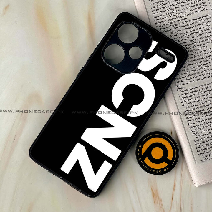 Redmi Note 13 Pro Plus 5G - SCNZ - Premium Metal Printed soft Bumper shock Proof Case