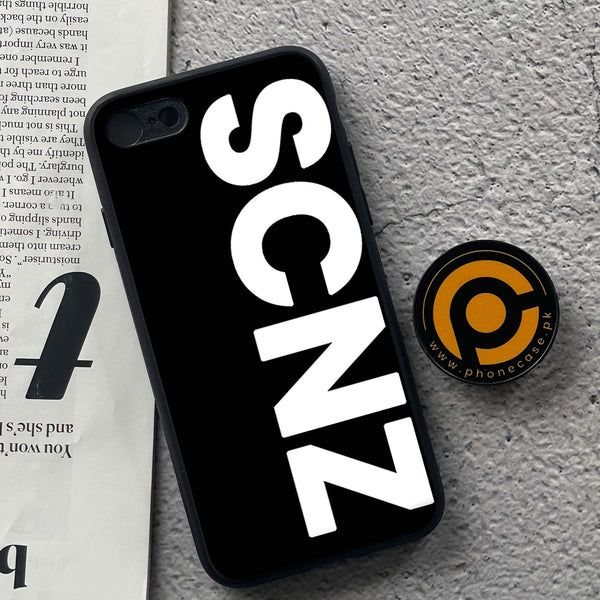 iPhone 7/8 - SCNZ - Premium Metal  Printed soft Bumper shock Proof Case