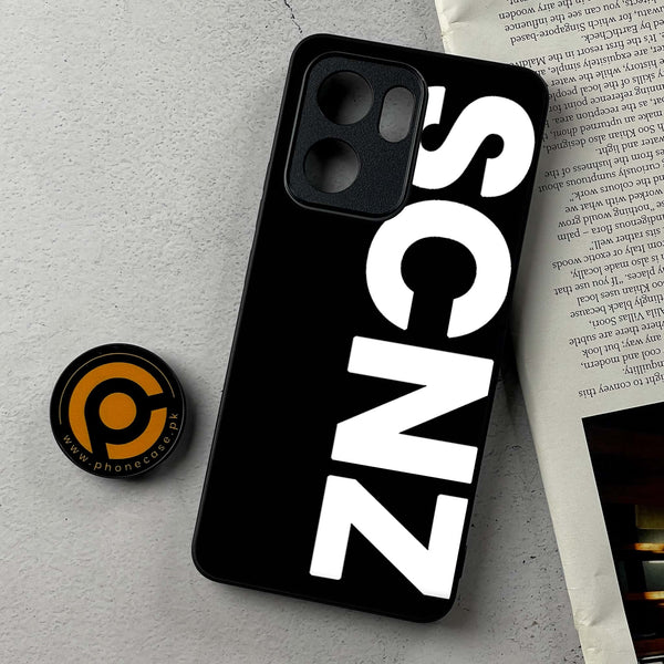 Oppo A5x - SCNZ  - Premium Metal Printed Soft Bumper Shockproof Case