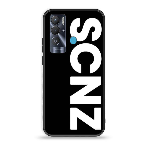 Tecno Pova Neo - SCNZ - Premium Printed Glass soft Bumper Shock Proof Case CS-8661