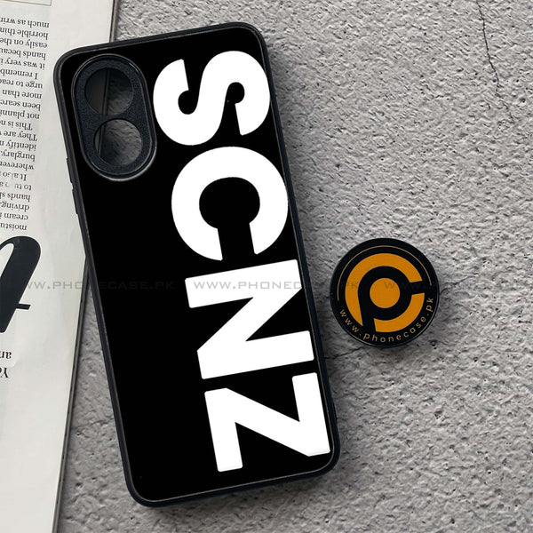 Oppo A18 4G - SCNZ -  Premium Printed Metal soft Bumper shock Proof Case CS-33703