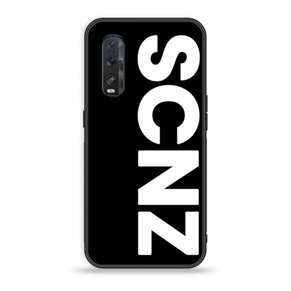 Oppo Find X2 - SCNZ -  Premium Printed Metal soft Bumper shock Proof Case
