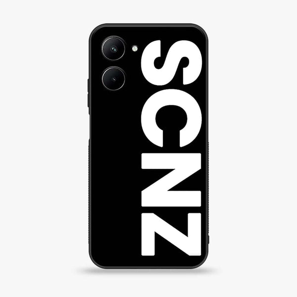 Realme C33 - SCNZ -  Premium Printed Metal soft Bumper shock Proof Case