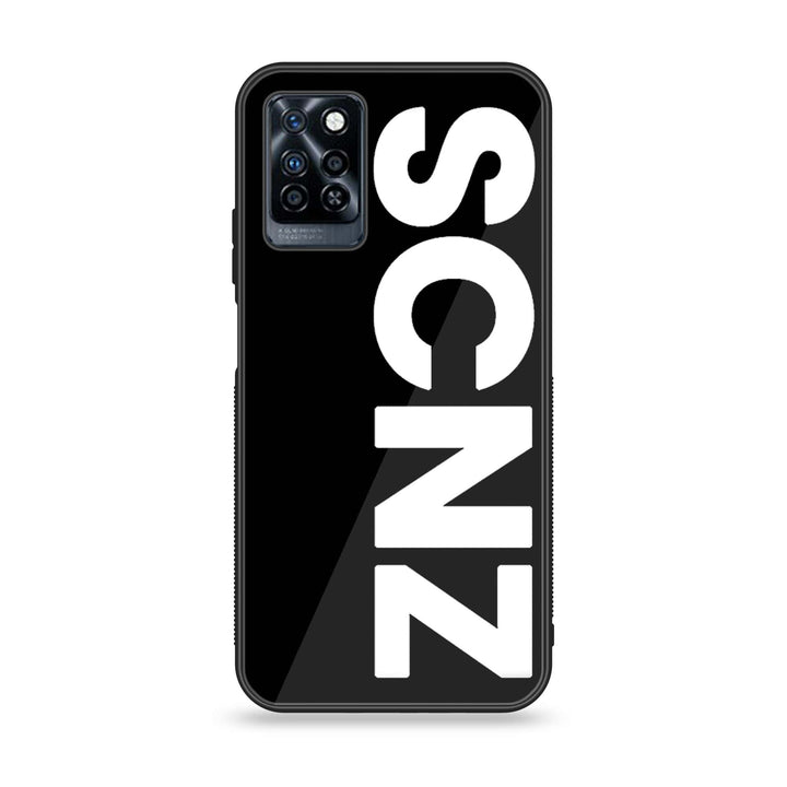 Infinix Note 10 Pro - SCNZ - Premium Metal Printed soft Bumper Shock Proof Case