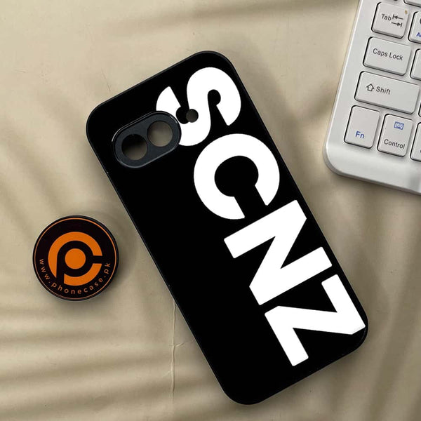 Google Pixel 9a - SCNZ - Premium Metal Printed soft Bumper Shock Proof Case