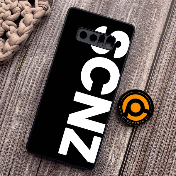 Samsung Galaxy Note 8 - SCNZ - Premium Metal Printed soft Bumper shock Proof Case
