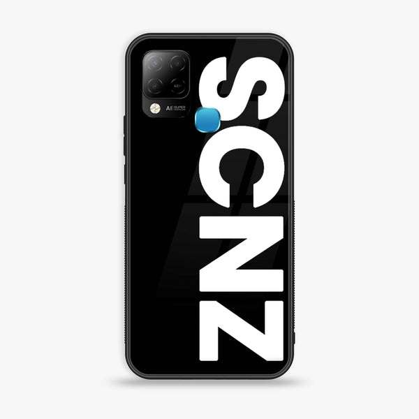 Infinix Hot 10s  SCNZ  Premium Metal Printed soft Bumper Shock Proof Case