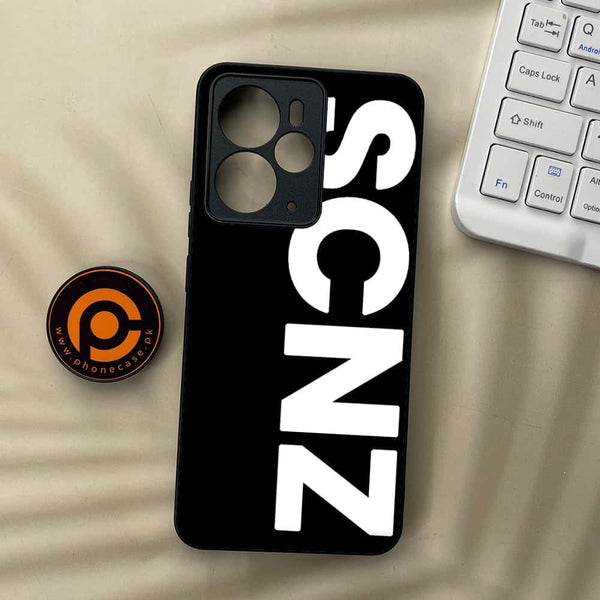 Realme 14T 5G - SCNZ - Premium Metal Printed soft Bumper Shock Proof Case