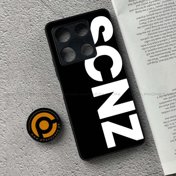 Infinix Note 30 Pro - SCNZ - Premium Metal Printed soft Bumper shock Proof Case