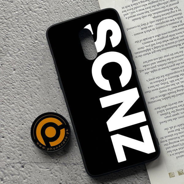 OnePlus 7 - SCNZ - Premium Metal Printed soft Bumper Shock Proof Case
