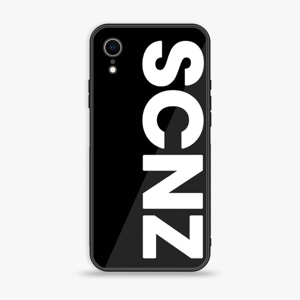 iPhone XR - SCNZ - Premium Printed Glass soft Bumper Shock Proof Case