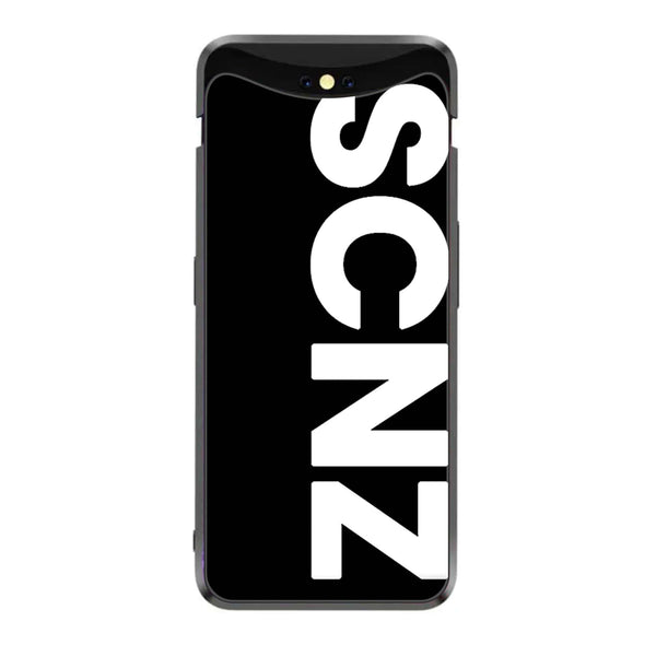 Oppo Find X - SCNZ -  Premium Printed Metal soft Bumper shock Proof Case