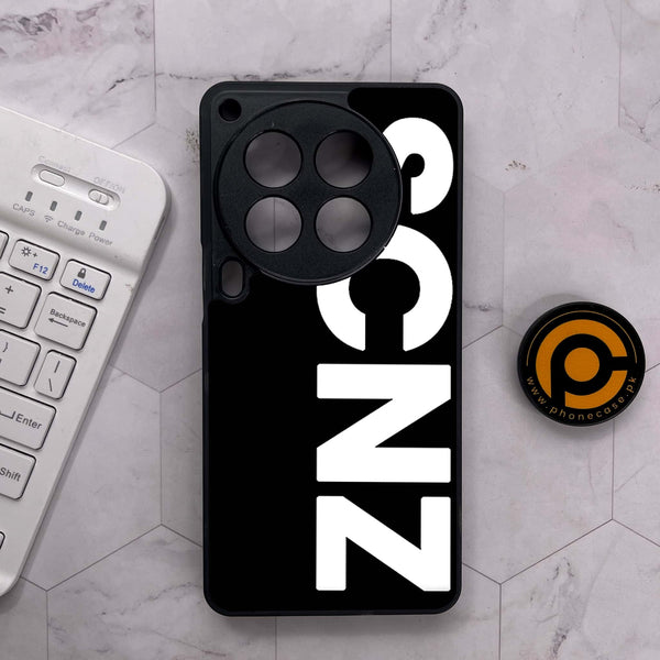 Tecno Camon 30 Premier - SCNZ - Premium Metal Printed soft Bumper shock Proof Case