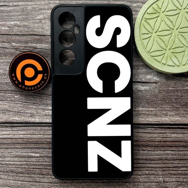 Realme C65  - SCNZ - Premium Metal Printed soft Bumper shock Proof Case