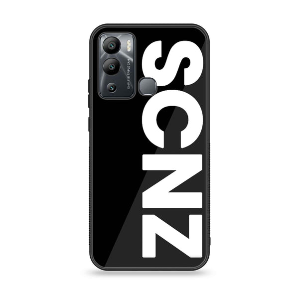 Infinix Hot 12i - SCNZ - Premium Metal Printed soft Bumper Shock Proof Case