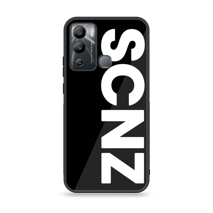 Infinix Hot 12i - SCNZ - Premium Metal Printed soft Bumper Shock Proof Case