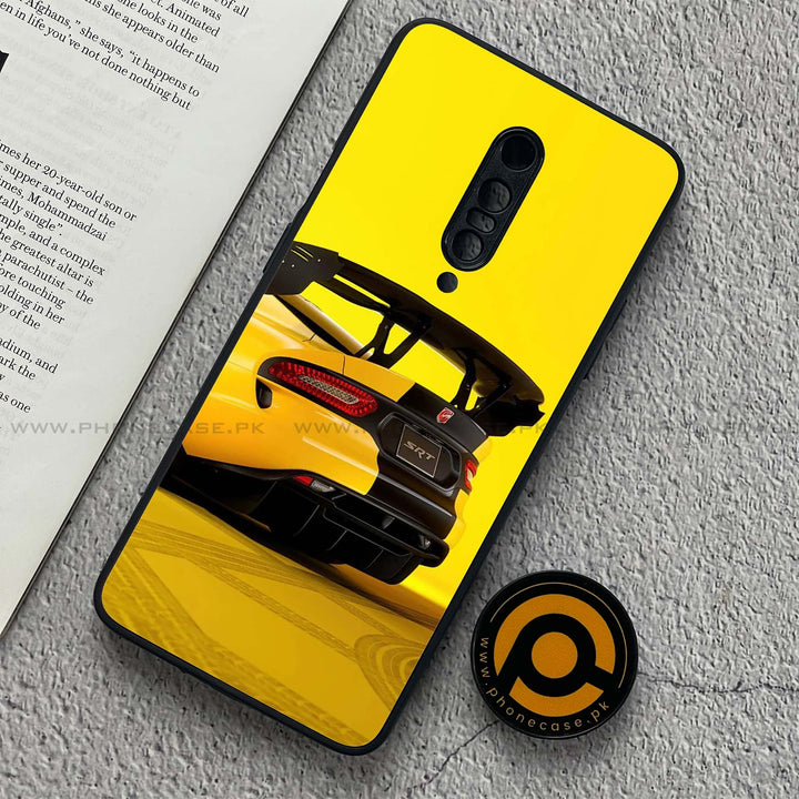 OnePlus 7 Pro - Sakura Racing Car - Premium Metal Printed soft Bumper Shock Proof Case