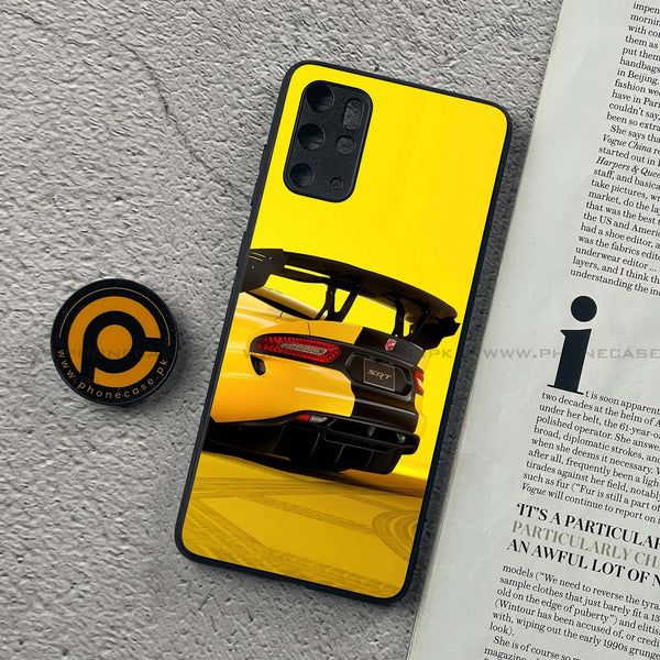 Samsung Galaxy S20 Plus - Sakura Racing Car - Premium Metal Printed soft Bumper shock Proof Case