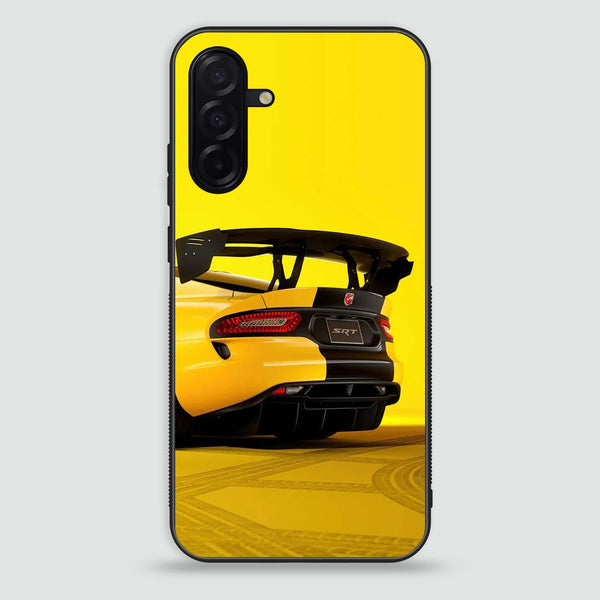 Samsung Galaxy A36 5G - Sakura Racing Car - Premium Metal Printed soft Bumper shock Proof Case