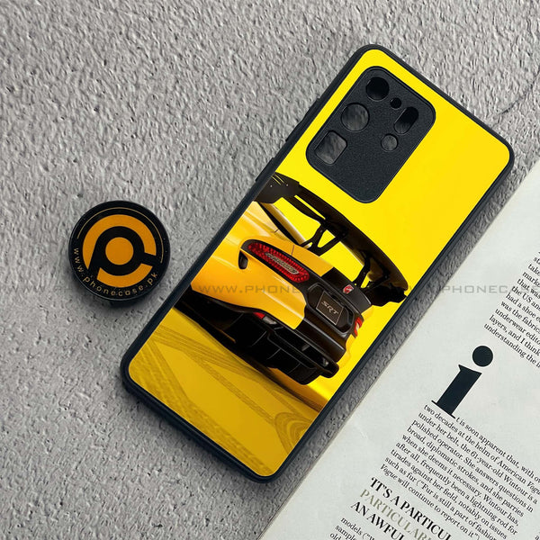 Samsung Galaxy S20 Ultra - Sakura Racing Car - Premium Metal  Printed soft Bumper shock Proof Case